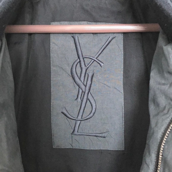 Yves Saint Laurent bomber puffer down jacket mens - Picture 7 of 7
